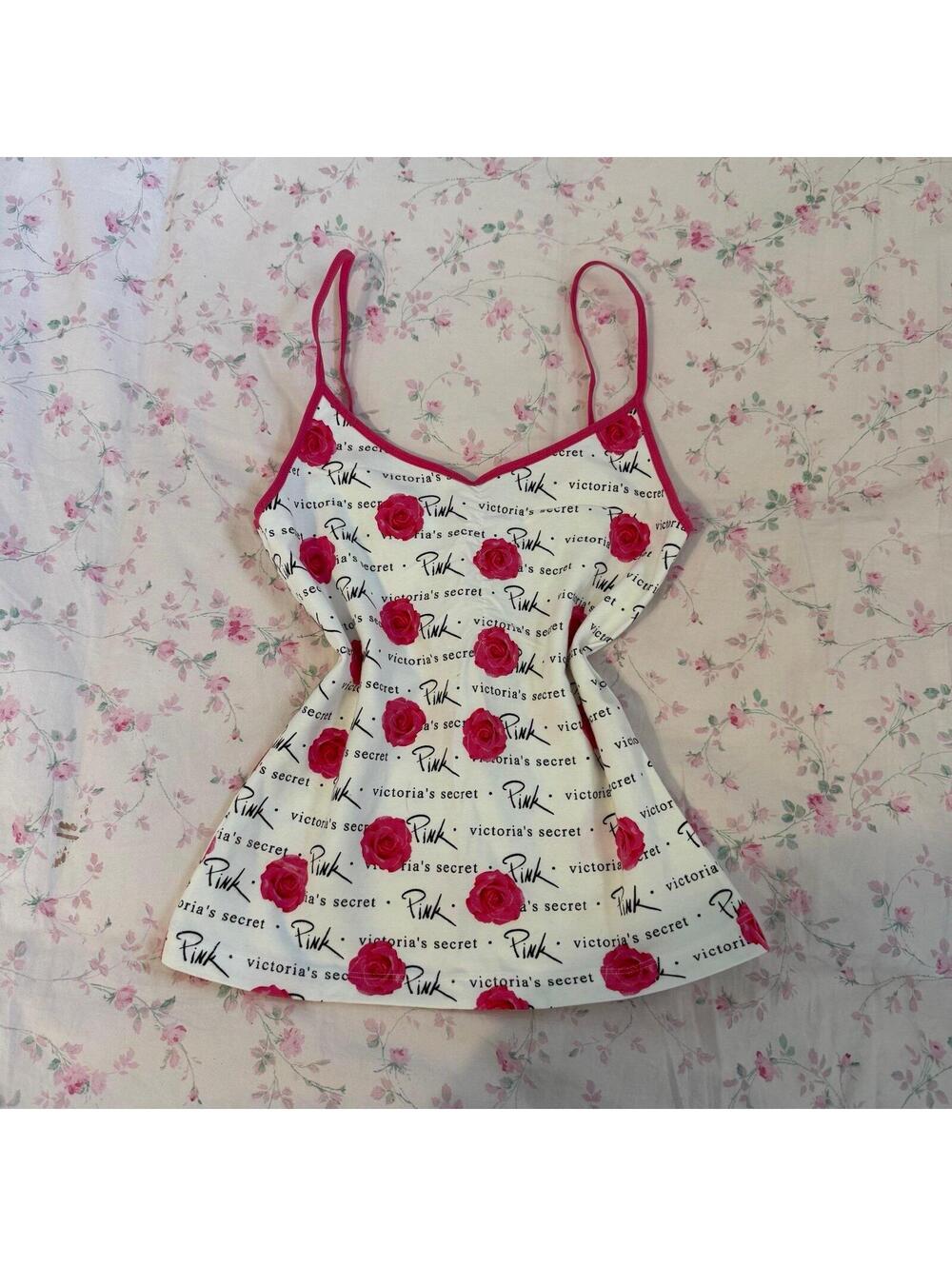 Y2K PINK Victoria’s Secret Cami Top